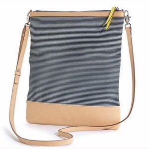 Waverly Petite Crossbody Bag & Clutch, navy/white